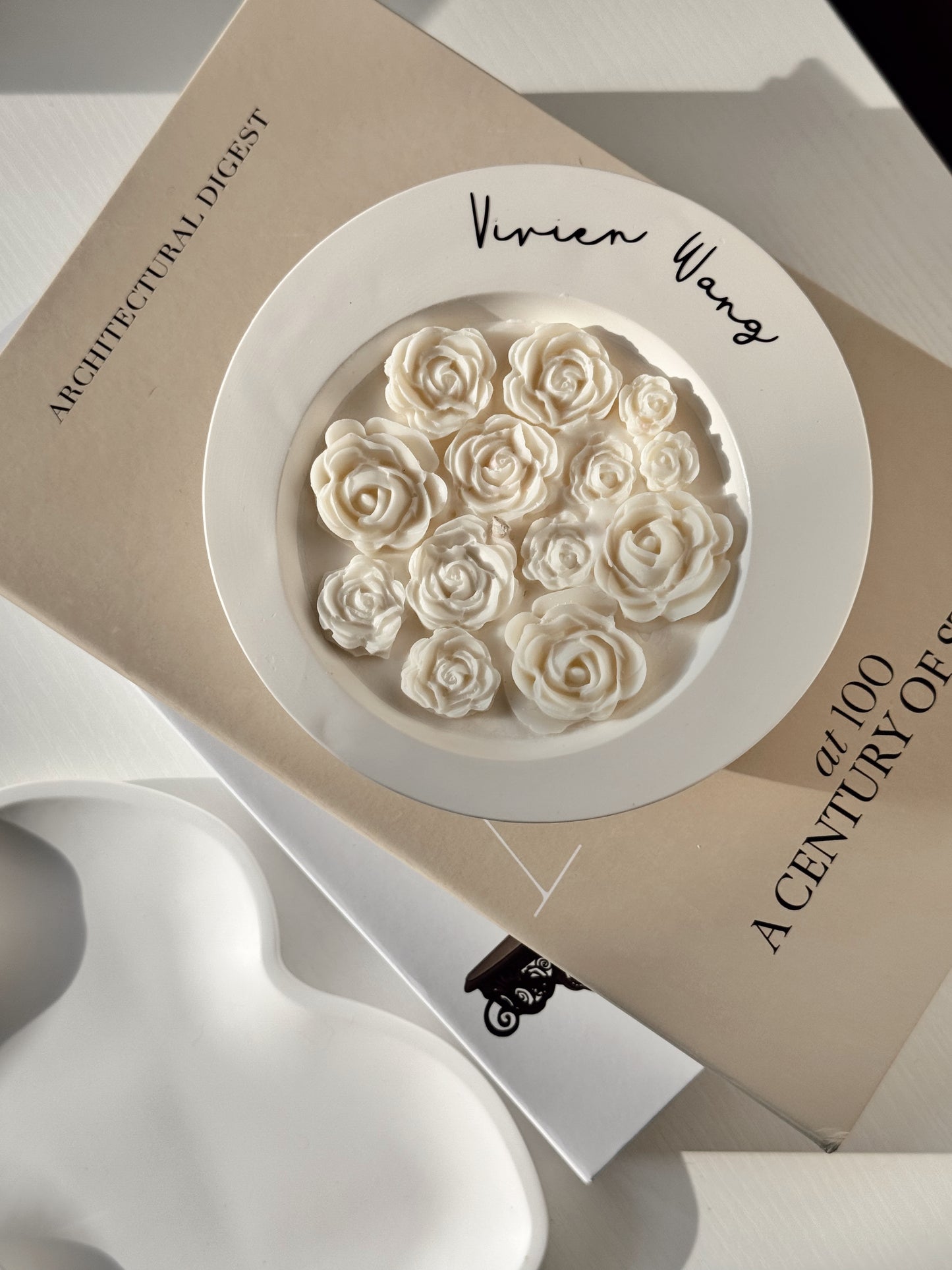 Rose Candle