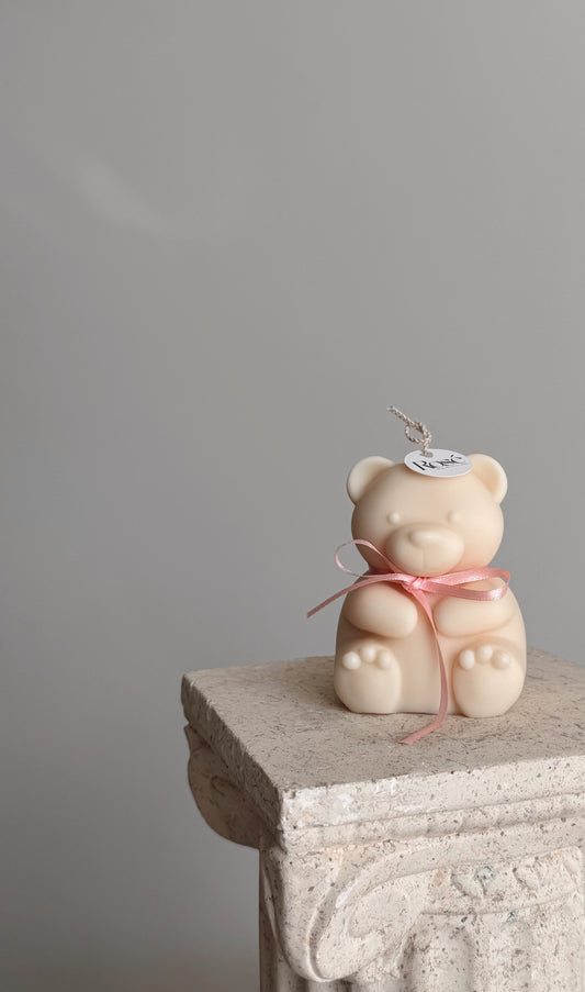 Teddy Candle